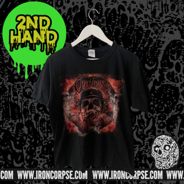 OBITUARY "Xecution Of Europe" Tour 2010 T-SHIRT size M
