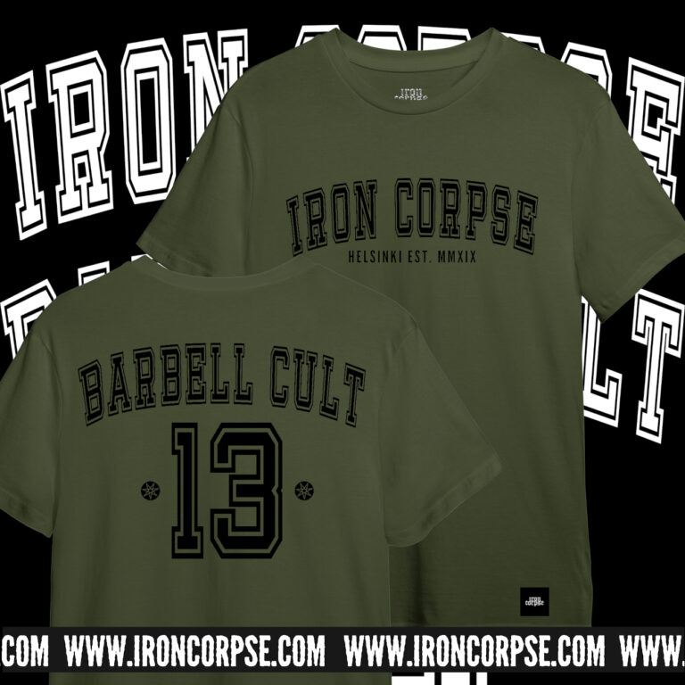 VARSITY 13 T-SHIRT MILITARY GREEN size M