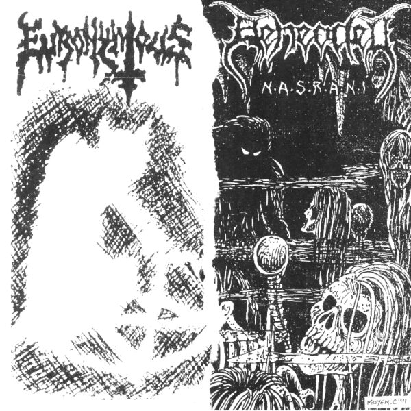 EURONYMOUS / BEHEADED NASRANI Split LP+CD (BLACK VINYL)