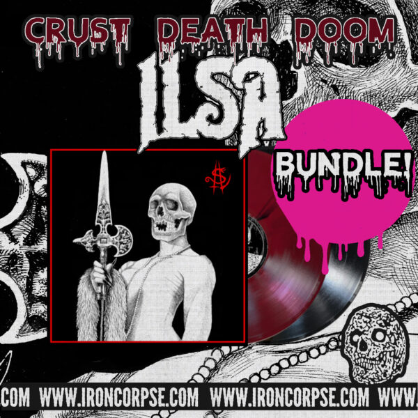 ICA-025 BUNDLE: ILSA "Repression" LP (BLACK + RED VINYL)