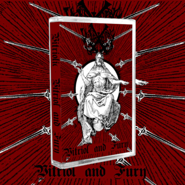 VITRIOLIC "Vitriol And Fury" CASSETTE (WHITE SHELL) (2019, SECOND HAND)