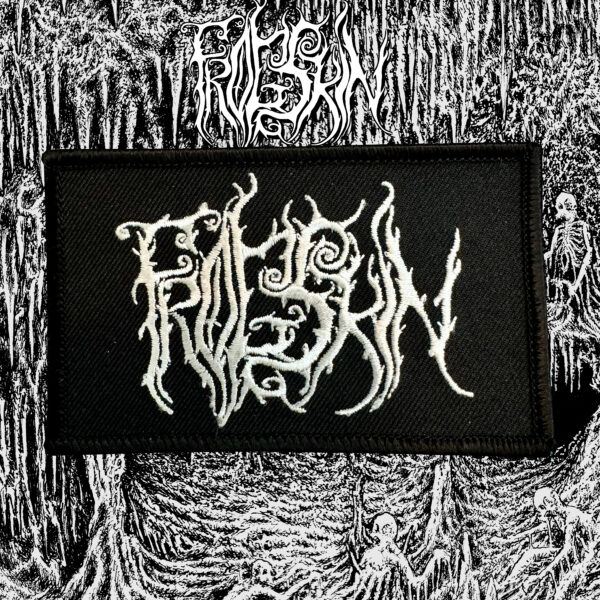 FROGSKIN logo EMBROIDERED PATCH