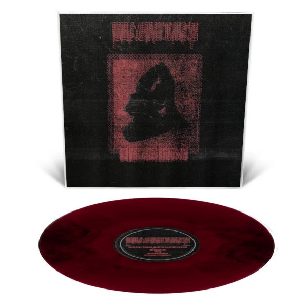 ICA-040 BLACK WOUND "Warping Structure" LP (DIRTY BLOOD VINYL)