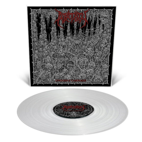 ICA-045 AZATOTH "Ungodly Carnage" MLP (STAINED CLEAR VINYL)