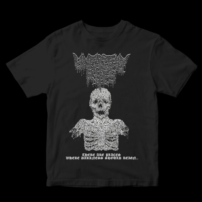 UNEARTHLY RITES "There Are Places Where Darkness Should Reign" T-SHIRT size S