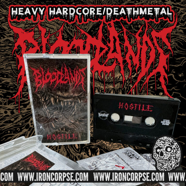 ICA-039 BLOODLANDS "Hostile" SPECIAL EDITION BLOODBAG CASSETTE