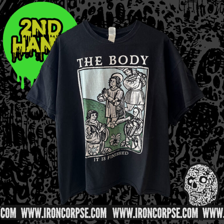 THE BODY "It Is Finished" T-SHIRT size 2XL