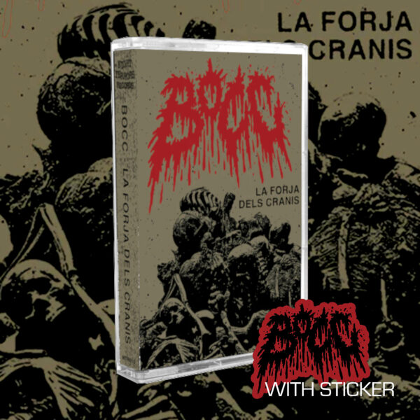 BOCC "La Forja Dels Cranis" CASSETTE (RED SHELL)