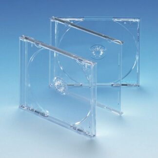 2PACK CD JEWEL CASE WITH CLEAR TRAY