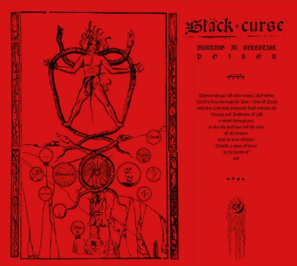 BLACK CURSE "Burning In Celestial Poison" CD-DIGIPAK