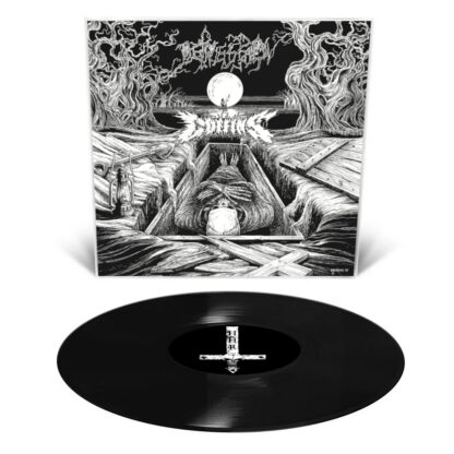 COFFINS / DEPRESSION split LP (BLACK VINYL) - Image 2