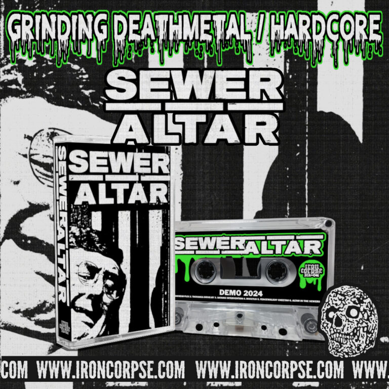 ICA-046 SEWER ALTAR "Demo 2024" CASSETTE (SECOND PRESS)