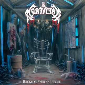MORTICIAN "Hacked Up For Barcecue" 2LP (WHITE RED SPLATTER VINYL)