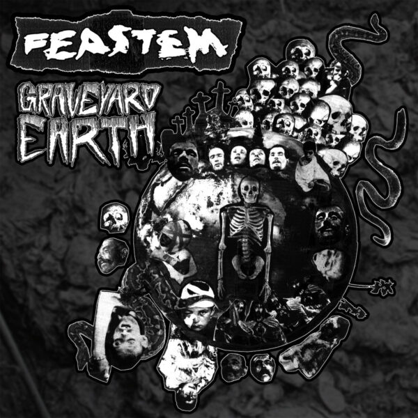 FEASTEM	"Graveyard Earth" LP (BLACK VINYL)