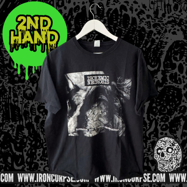 ISCHEMIC NECROSIS "Nauseating Stew Of Rancid Decomposition" T-SHIRT size XL