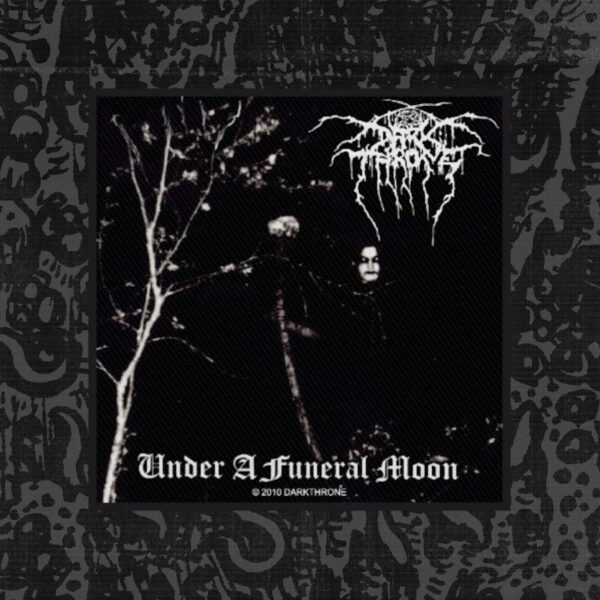 DARKTHRONE "Under A Funeral Moon" WOVEN PATCH