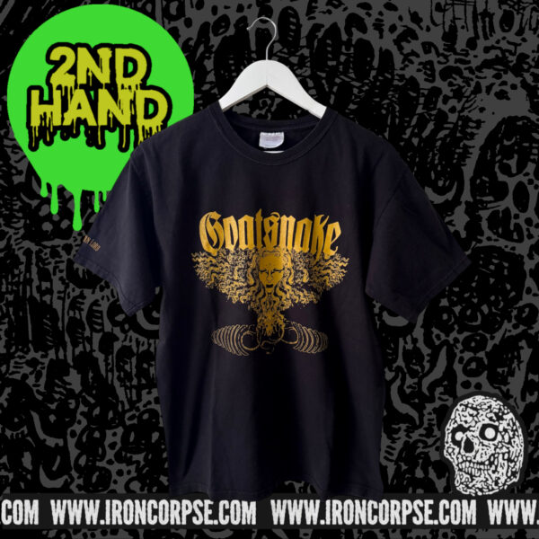 GOATSNAKE "Medusa Head" T-SHIRT size M