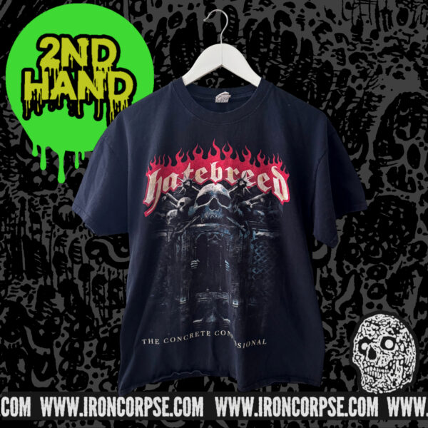 HATEBREED "The Concrete Confessional" tour 2016 T-SHIRT size L