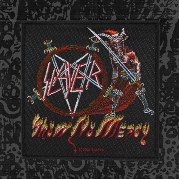 SLAYER "Show No Mercy" WOVEN PATCH
