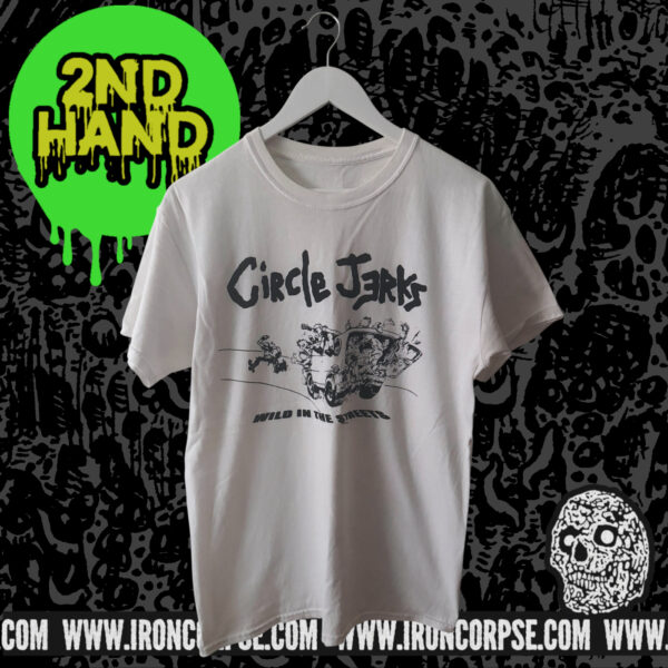 CIRCLE JERKS "Wild In The Streets" T-SHIRT size M