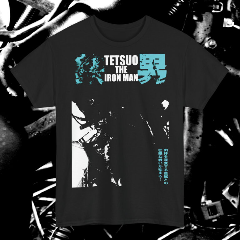 TETSUO IRON MAN T-SHIRT BLACK (S-5XL) (PRINT ON DEMAND)