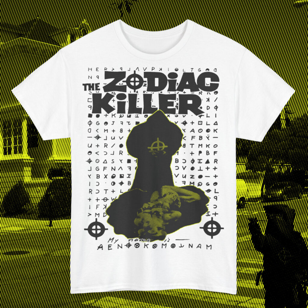 MY NAME IS ZODIAC T-SHIRT WHITE (S - 5XL) (PRINT ON DEMAND)