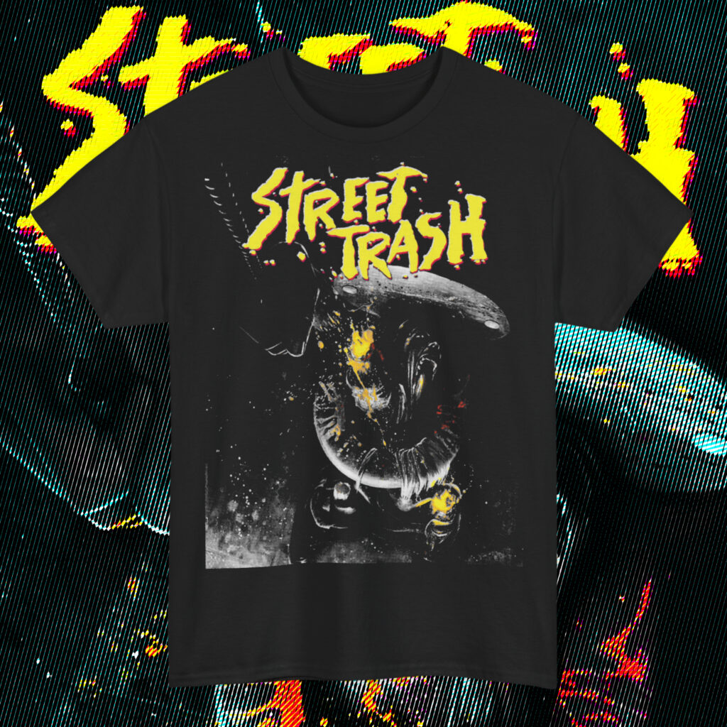 STREET TRASH T-SHIRT BLACK (S-5XL) (PRINT ON DEMAND)