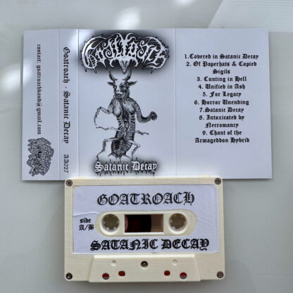 GOATROACH "Satanic Decay" CASSETTE - Image 2