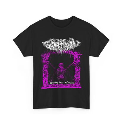GOREFIXION “Abysmal Halls Of Death” T-SHIRT BLACK (S – 5XL) (PRINT ON DEMAND) - NORTH AMERICA - Image 2