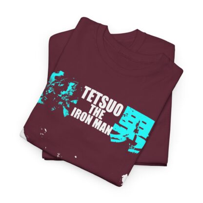 TETSUO IRON MAN T-SHIRT MAROON (S – 5XL) (PRINT ON DEMAND) - NORTH AMERICA - Image 3