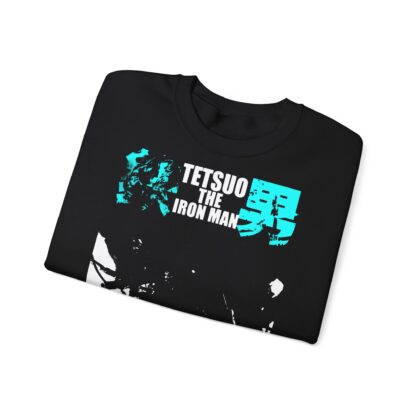 TETSUO IRON MAN CREWNECK BLACK (S-5XL) (PRINT ON DEMAND) - Image 2