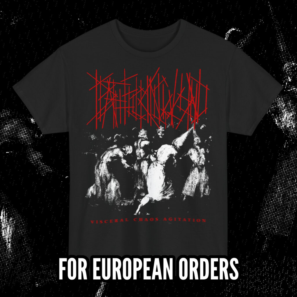 DEATHFUCKINGWOUND "Visceral Chaos Agitation" T-SHIRT BLACK (S - 5XL) (PRINT ON DEMAND)