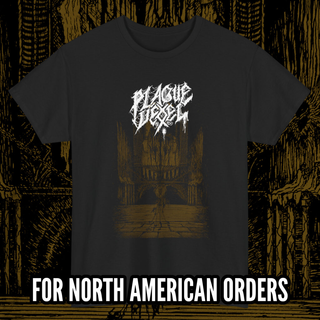 PLAGUE VESSEL “Human Waste Conglomerate” T-SHIRT BLACK (S – 5XL) (PRINT ON DEMAND) - NORTH AMERICA