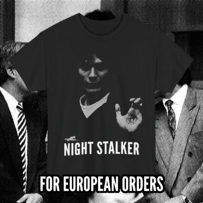 NIGHT STALKER T-SHIRT BLACK (S-5XL) (PRINT ON DEMAND)