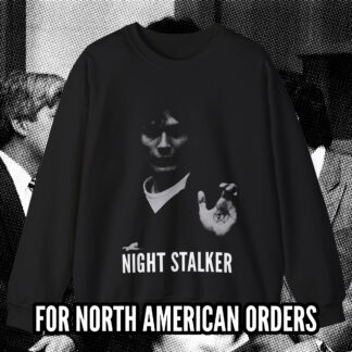 NIGHT STALKER CREWNECK BLACK (S-3XL) (PRINT ON DEMAND) - NORTH AMERICA