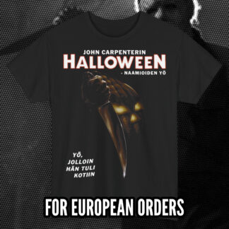 HALLOWEEN - NAAMIOIDEN YÖ T-SHIRT BLACK (S-5XL) (PRINT ON DEMAND)