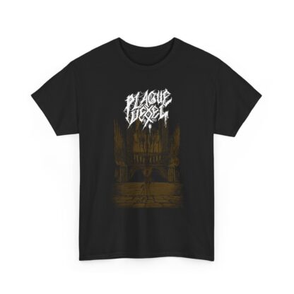PLAGUE VESSEL “Human Waste Conglomerate” T-SHIRT BLACK (S – 5XL) (PRINT ON DEMAND) - NORTH AMERICA - Image 2