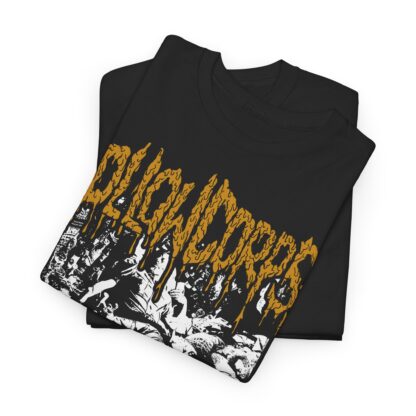 HOLLOW CORPSE "Slobbed Out And Given Up" T-SHIRT BLACK (S - 5XL) (PRINT ON DEMAND) - Image 3