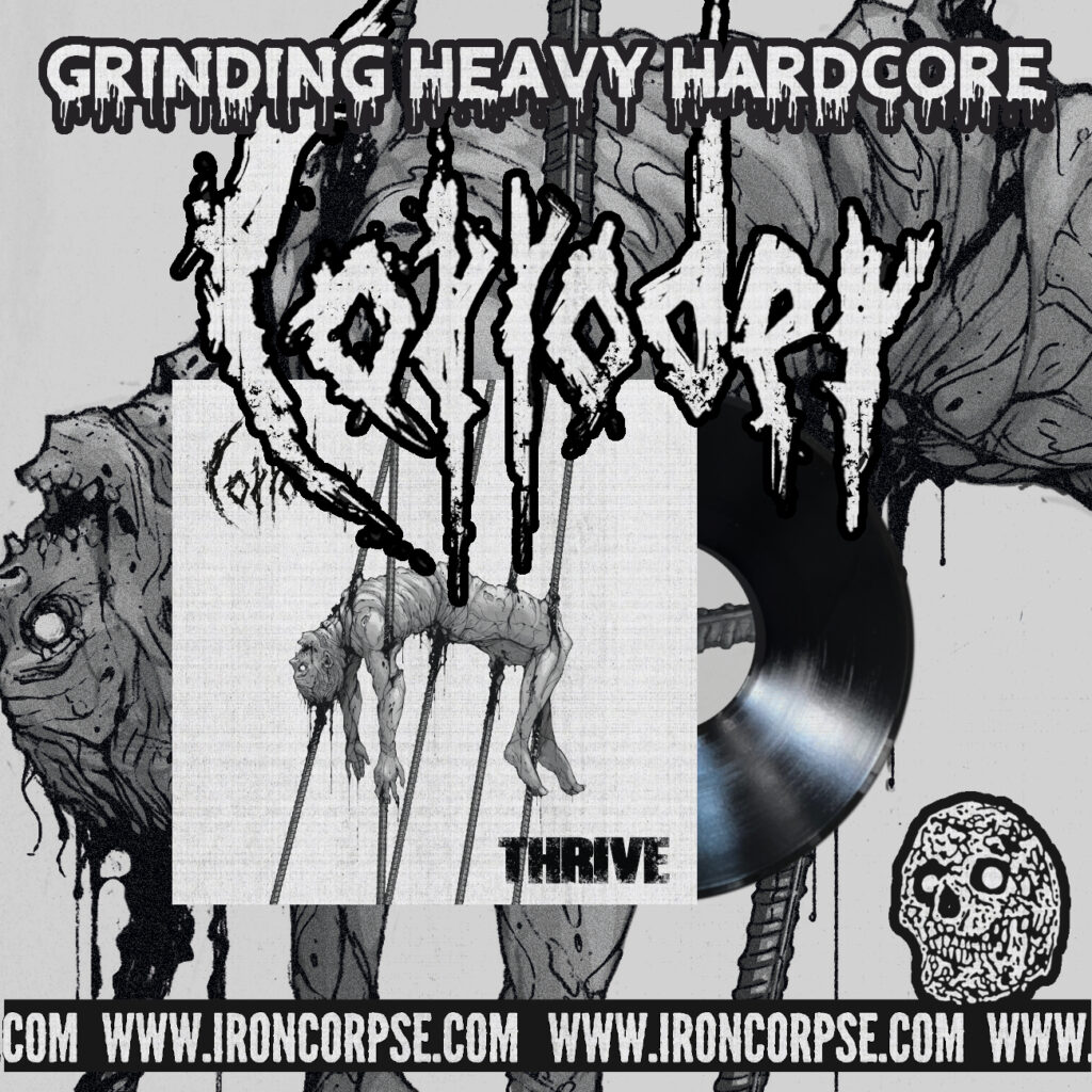 PREORDER: ICA-058 CORRODER "Thrive" LP (BLACK VINYL)