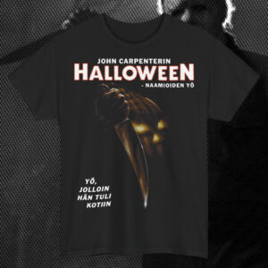 HALLOWEEN - NAAMIOIDEN YÖ T-SHIRT BLACK (S-5XL) (PRINT ON DEMAND)