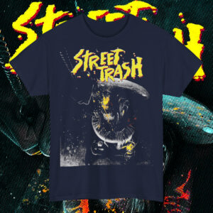 STREET TRASH T-SHIRT NAVY (S-5XL) (PRINT ON DEMAND)