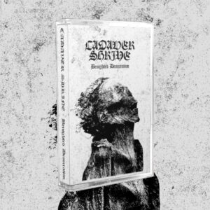CADAVER SHRINE "Benighted Desecration" CASSETTE (BLACK SHELL)