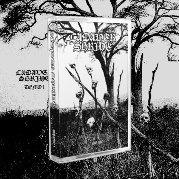 CADAVER SHRINE "Demo 1" CASSETTE (BLACK SHELL)