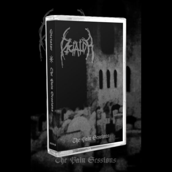 DICTATOR "The Pain Sessions" CASSETTE (SMOKE SHELL)