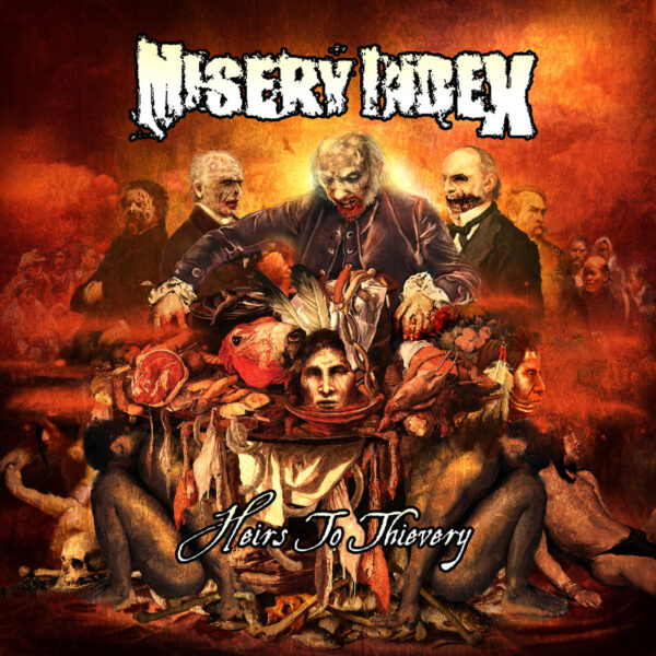 MISERY INDEX "Heirs To Thievery" LP (BLACK 180g VINYL)