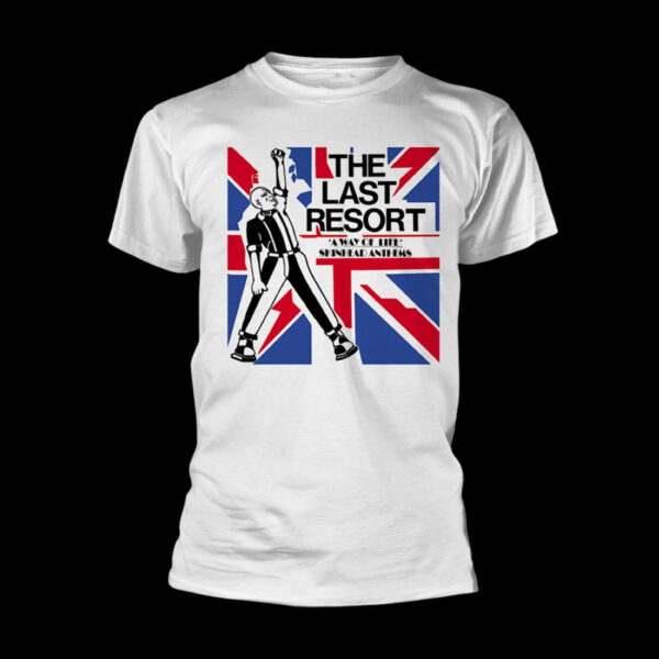 THE LAST RESORT "A Way Of Life" T-SHIRT WHITE size L
