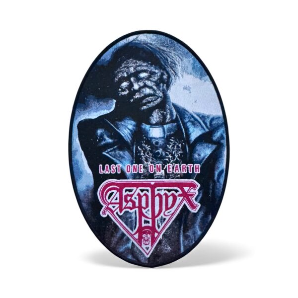 ASPHYX "Last One On Earth" (Black Border) OVERSIZE WOVEN PATCH