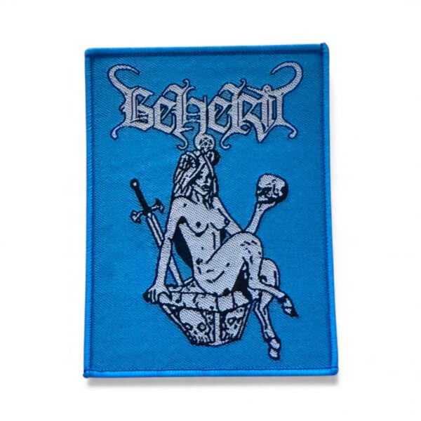 BEHERIT "Promo 1992" (Blue Border) WOVEN PATCH