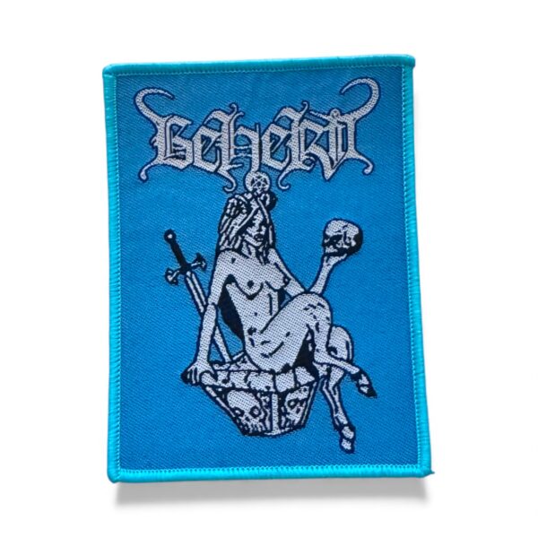 BEHERIT "Promo 1992" (Light Green Border) WOVEN PATCH