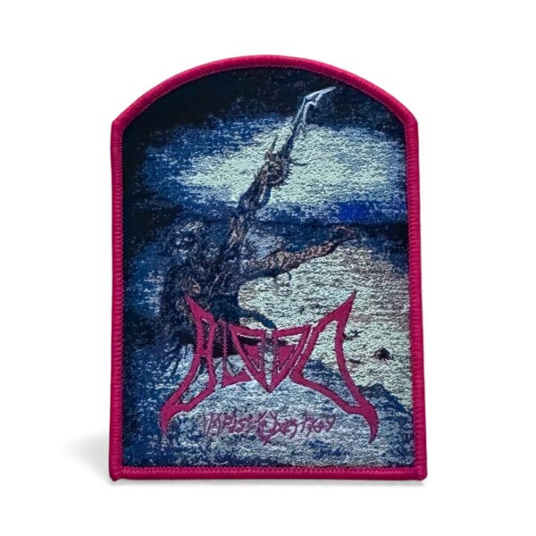 BLOOD "Impulse To Destroy" (Red Border) WOVEN PATCH